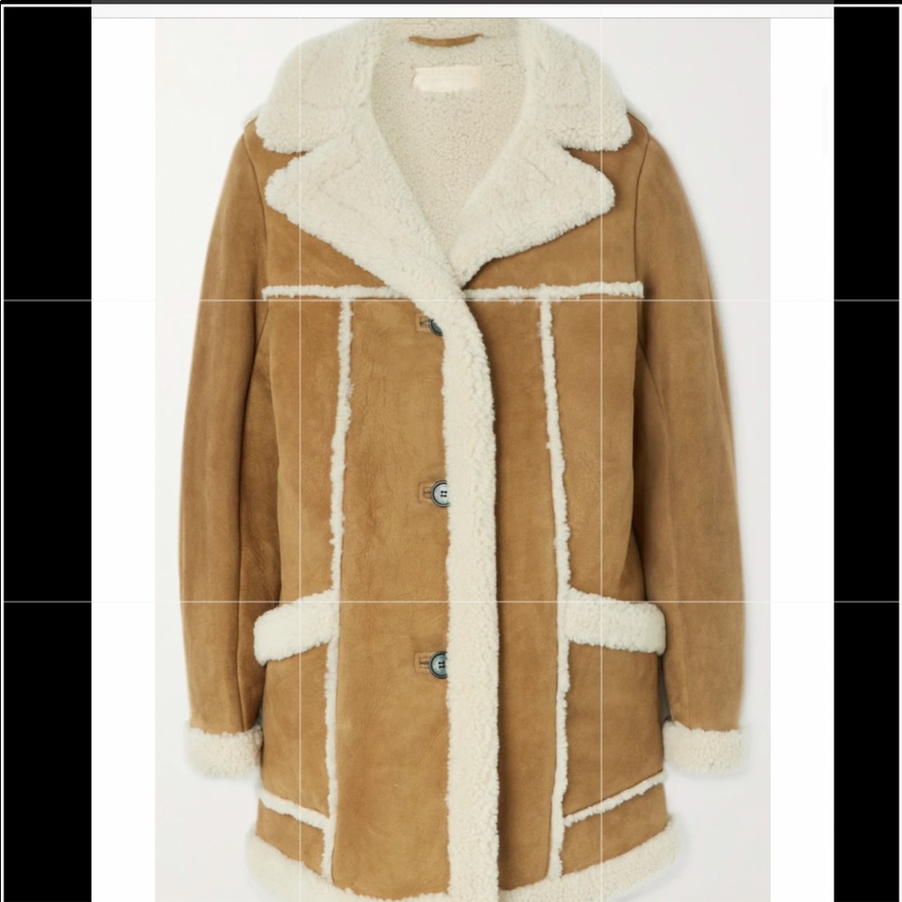 Nili Lotan Shearling Coat xs NWT